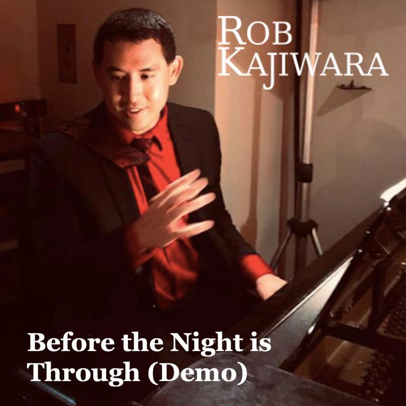 Before the Night is Through Rob Kajiwara album cover art